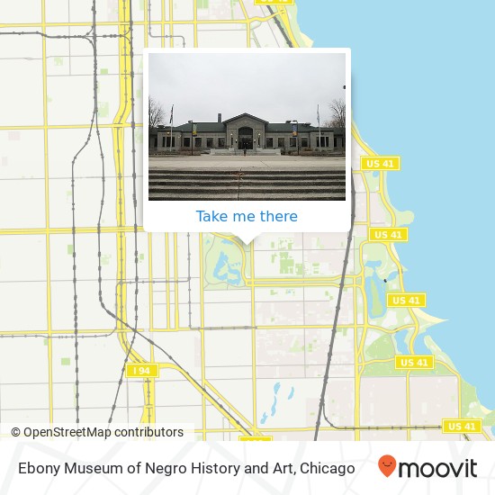 Mapa de Ebony Museum of Negro History and Art