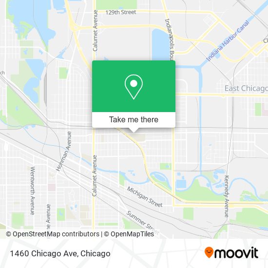 Mapa de 1460 Chicago Ave