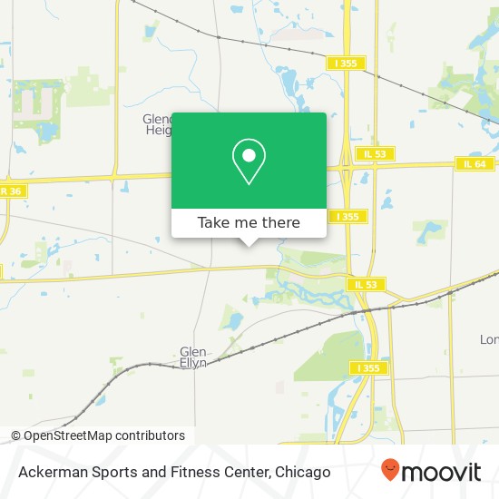 Mapa de Ackerman Sports and Fitness Center