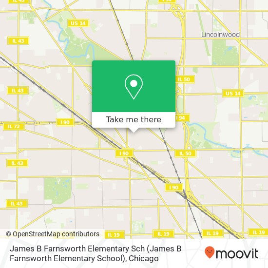 James B Farnsworth Elementary Sch map