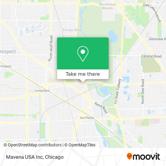 Mavena USA Inc map