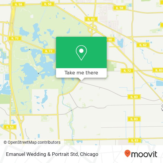 Emanuel Wedding & Portrait Std map