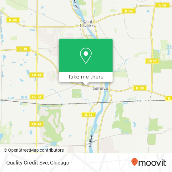 Quality Credit Svc map