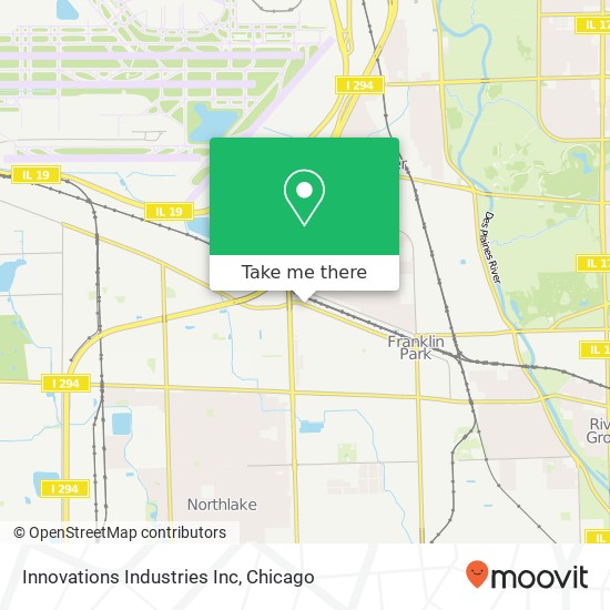 Innovations Industries Inc map