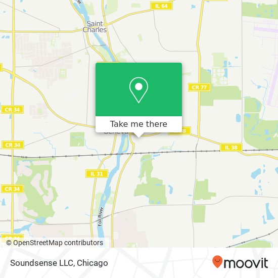 Soundsense LLC map