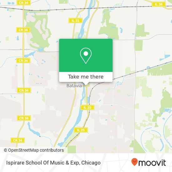 Mapa de Ispirare School Of Music & Exp