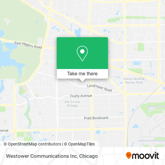 Westower Communications Inc map