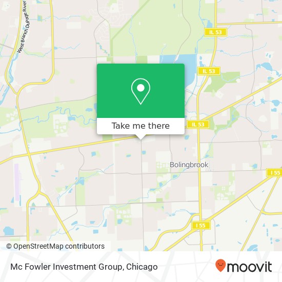 Mapa de Mc Fowler Investment Group
