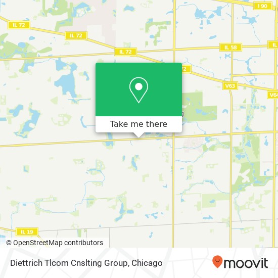 Diettrich Tlcom Cnslting Group map