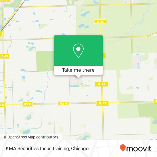 KMA Securities Insur Training map