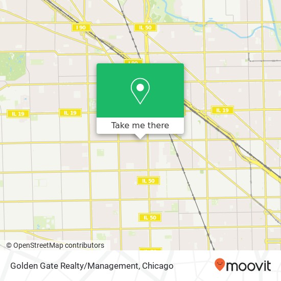 Mapa de Golden Gate Realty/Management