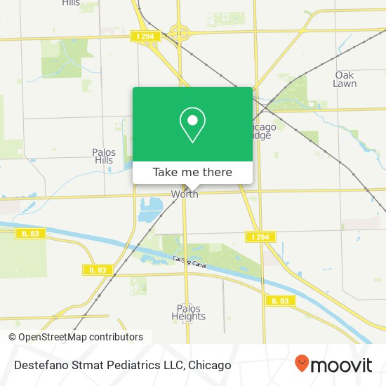 Destefano Stmat Pediatrics LLC map