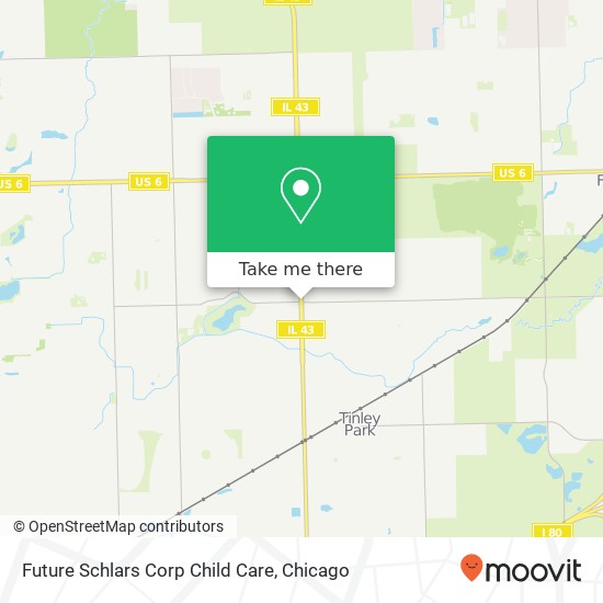 Mapa de Future Schlars Corp Child Care