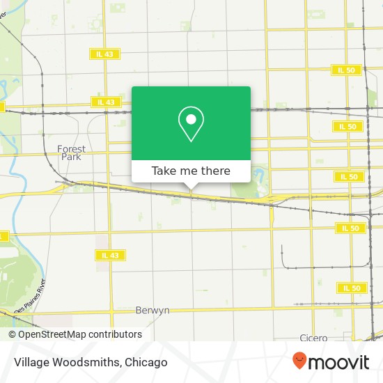 Mapa de Village Woodsmiths