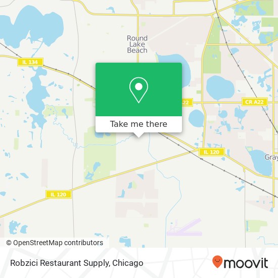 Robzici Restaurant Supply map