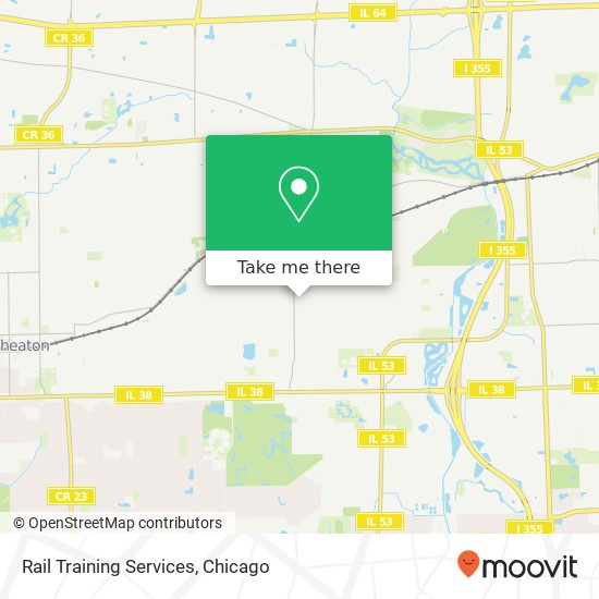 Rail Training Services map