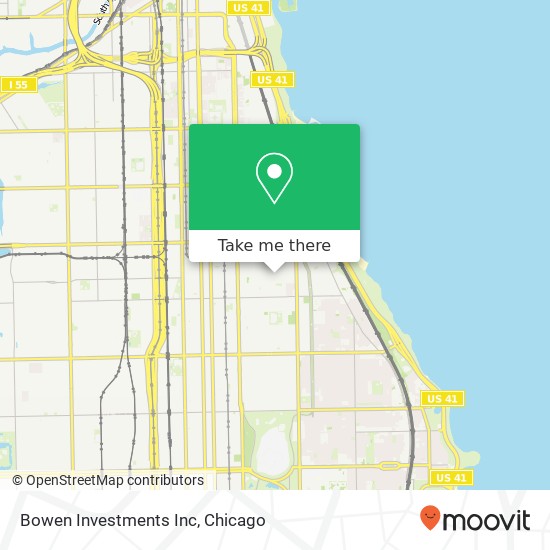 Mapa de Bowen Investments Inc