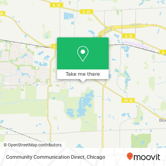 Community Communication Direct map