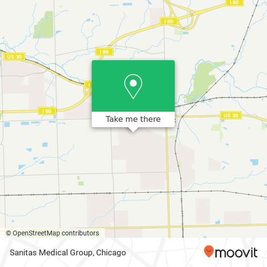 Sanitas Medical Group map