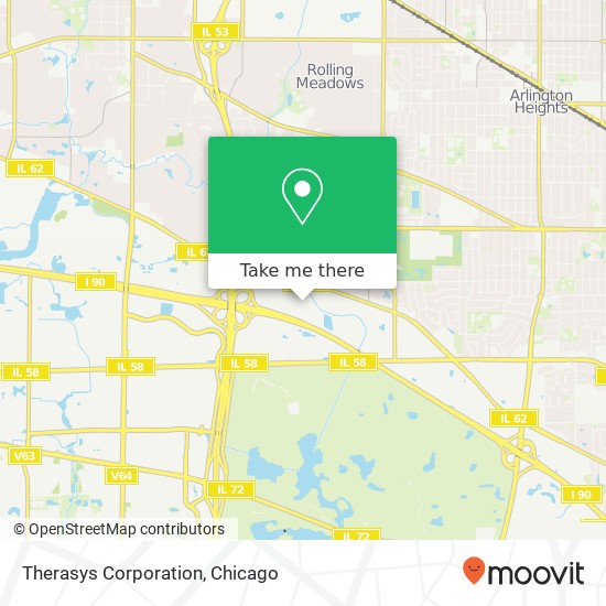 Therasys Corporation map