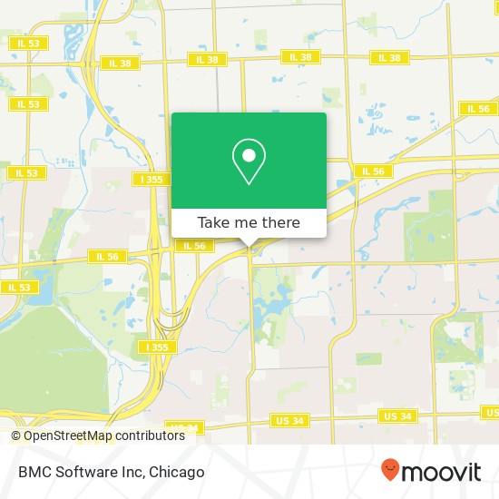 Mapa de BMC Software Inc