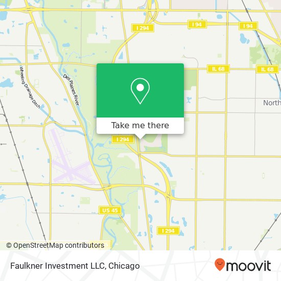 Mapa de Faulkner Investment LLC