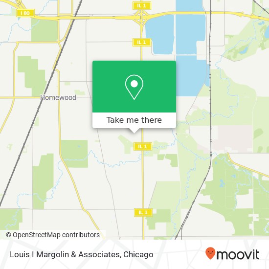 Louis I Margolin & Associates map