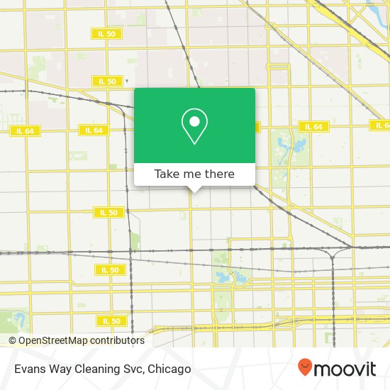 Mapa de Evans Way Cleaning Svc