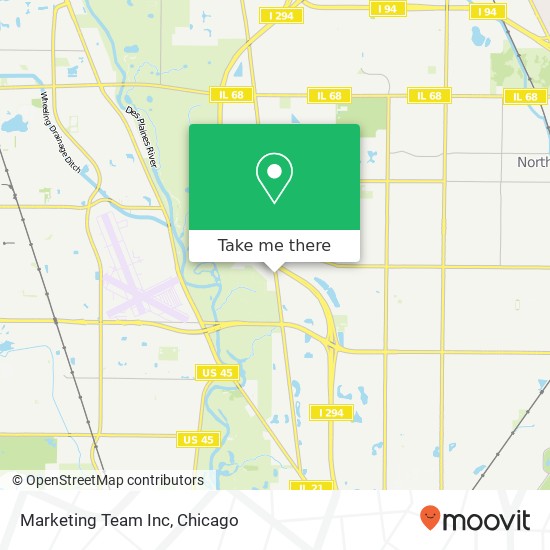 Marketing Team Inc map