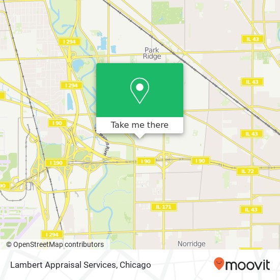 Mapa de Lambert Appraisal Services