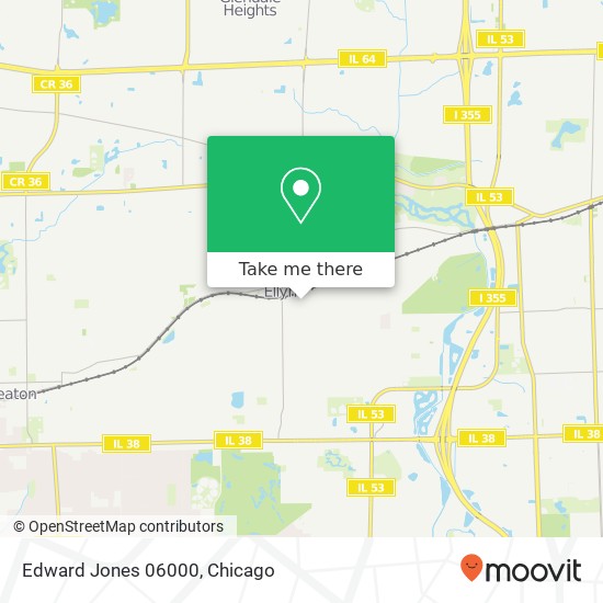 Edward Jones 06000 map