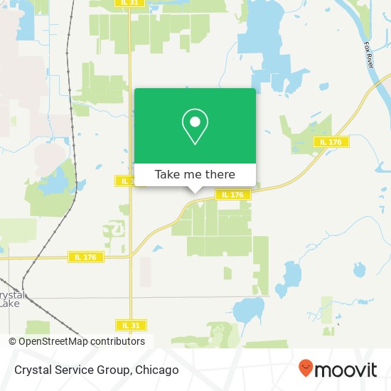 Crystal Service Group map