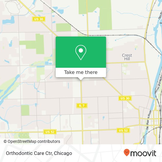 Orthodontic Care Ctr map