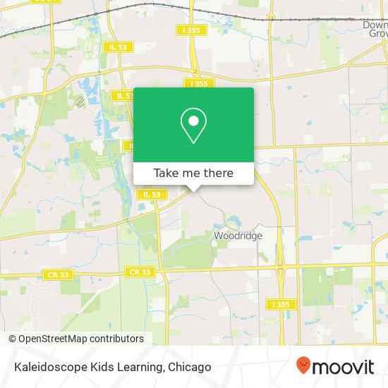 Kaleidoscope Kids Learning map