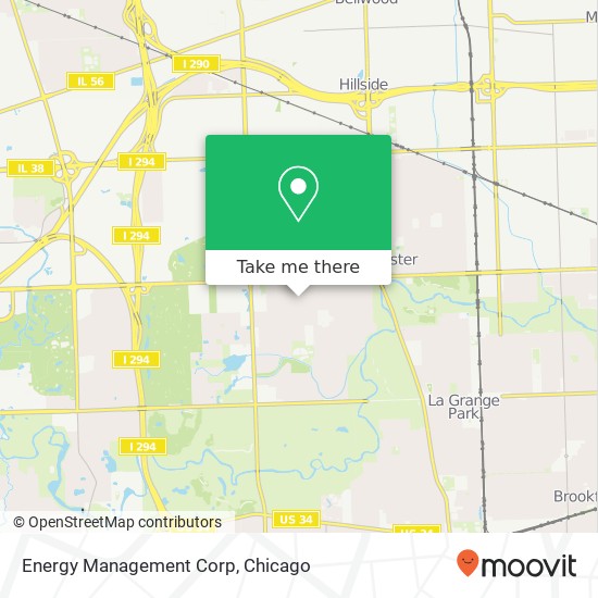 Energy Management Corp map