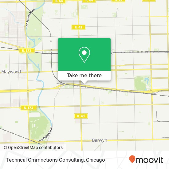 Techncal Cmmnctions Consulting map