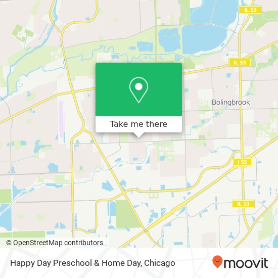 Happy Day Preschool & Home Day map