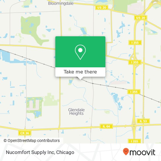 Nucomfort Supply Inc map