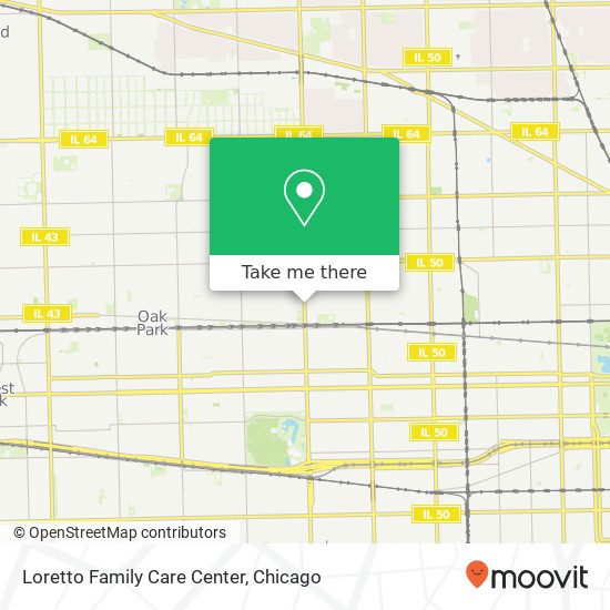 Loretto Family Care Center map