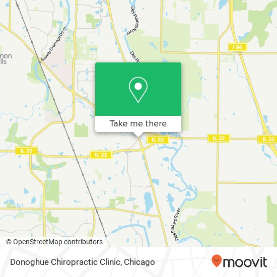 Donoghue Chiropractic Clinic map