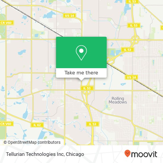 Tellurian Technologies Inc map