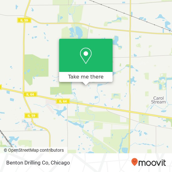 Mapa de Benton Drilling Co