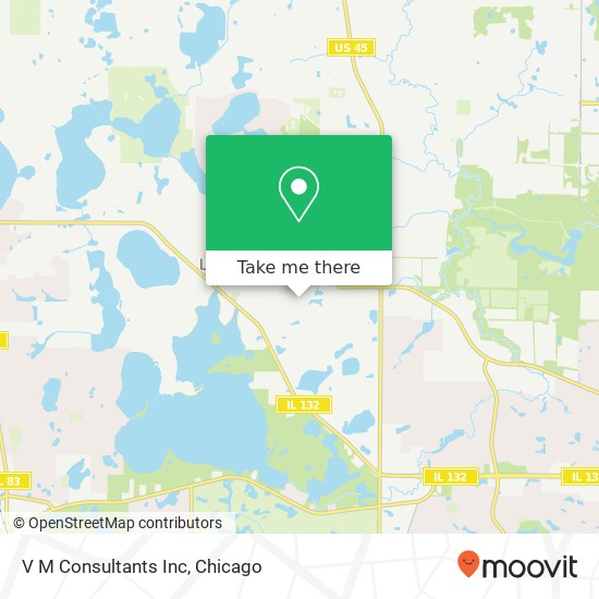 V M Consultants Inc map