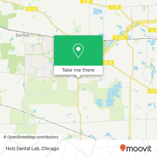 Holz Dental Lab map