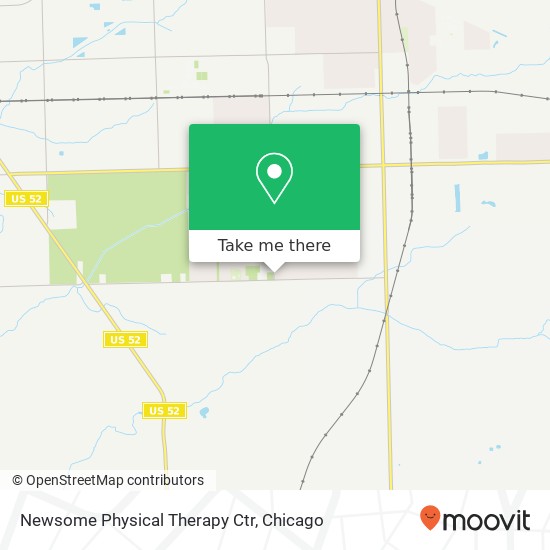 Mapa de Newsome Physical Therapy Ctr