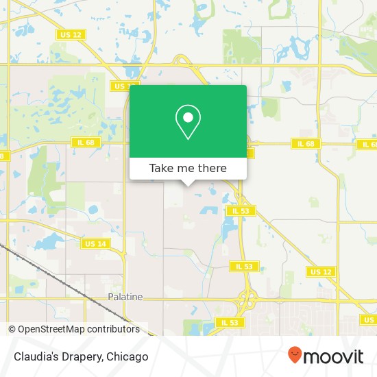 Mapa de Claudia's Drapery