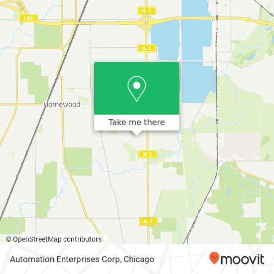 Automation Enterprises Corp map