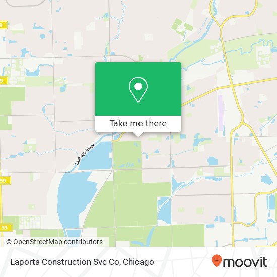 Laporta Construction Svc Co map