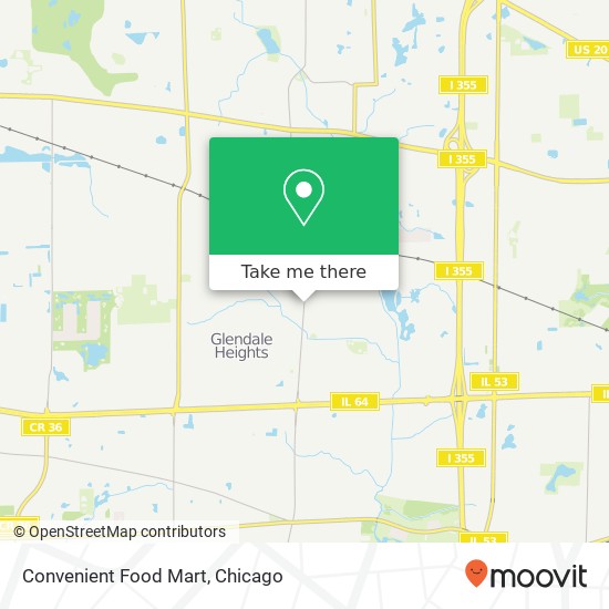 Convenient Food Mart map