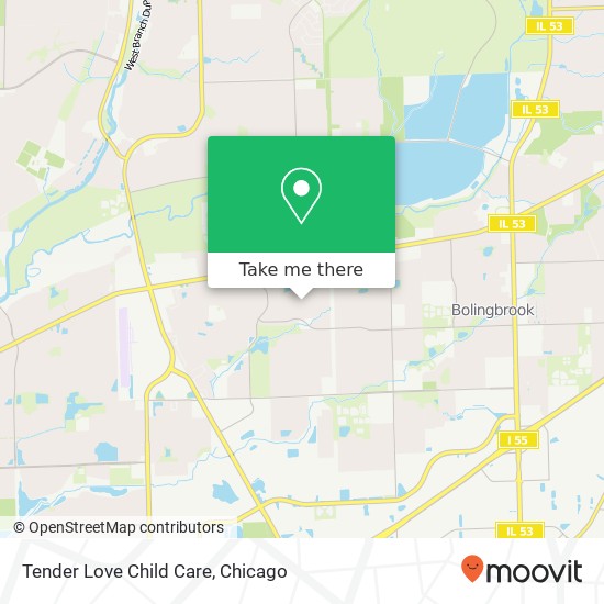 Tender Love Child Care map